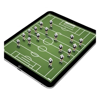 football playbook formation  eleven players sticker