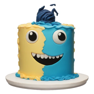 Coraline cake sticker