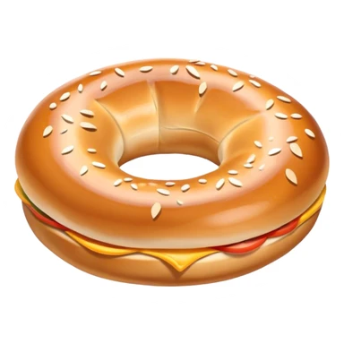 italian bagel  sticker