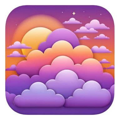 Sky Sunset sticker