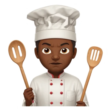 LUCIFER CHEF DEVIL ATTITUDE sticker