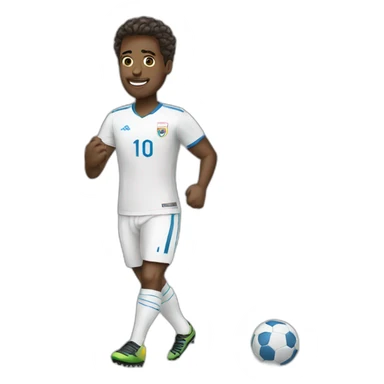 Footballeur sticker
