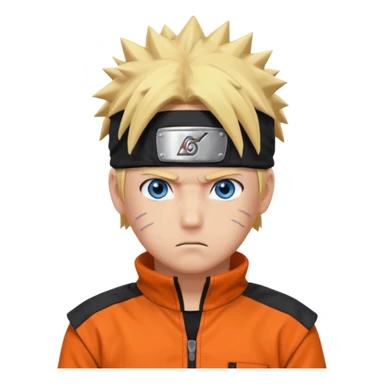 Naruto anime sticker
