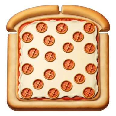 chesse slide pizza sticker