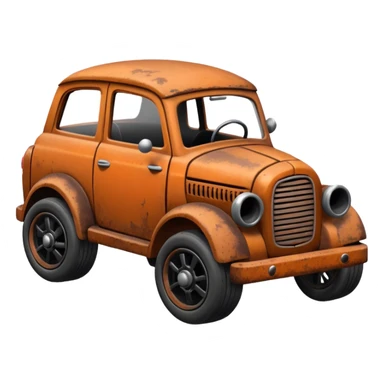 Cursed Toy Car sticker