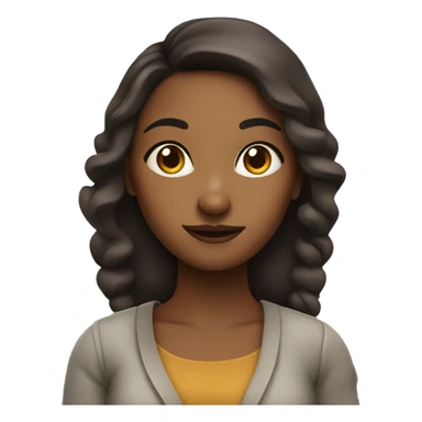 Sassy Brown girl holding money sticker