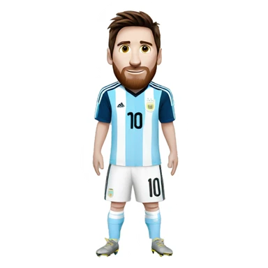Messi argentina sticker