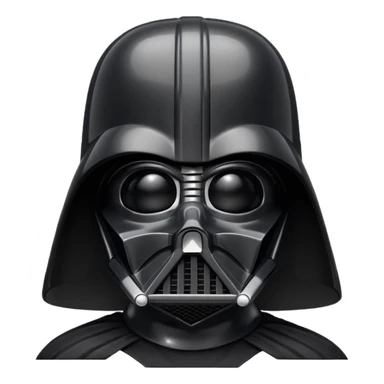 darth vader icon sticker