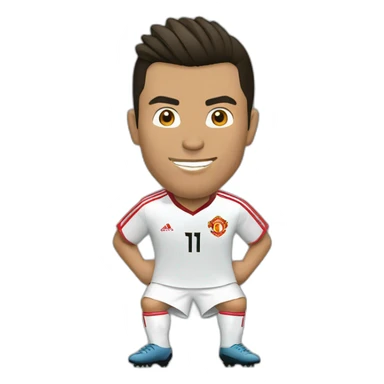 cristiano ronaldo 2008 manchester united sticker