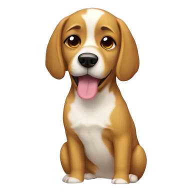 Chill girl dog sticker