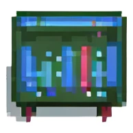 Pixel wifi Signal Bars sticker