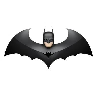 batman logo sticker