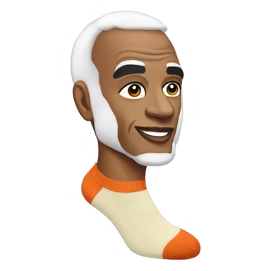 Ru Paul left sock in my quadrilateral sticker