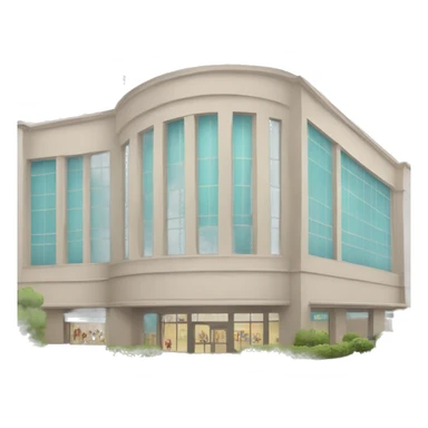 mall building sticker