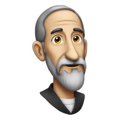 Jewish with a long nose sticker