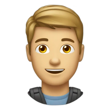 Personne travail hypermarché sticker