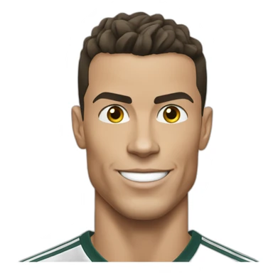 Cristiano Ronaldo doing de the suiii sticker