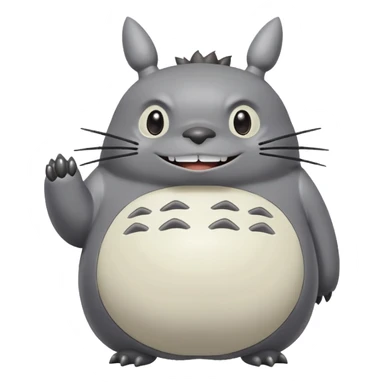 My neighboor totoro emoji sticker
