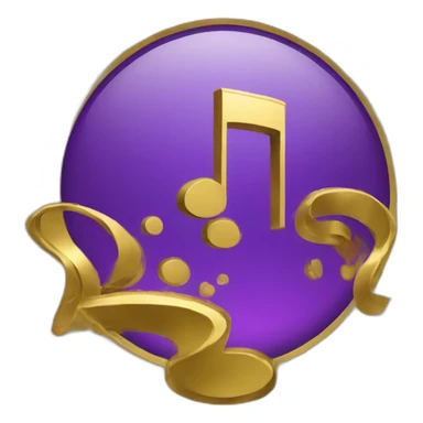 Golden Spotify logo sticker