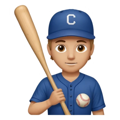 baseball player sticker