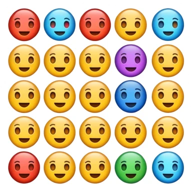 Erstell mir ein Emoji mit Konfetti  sticker