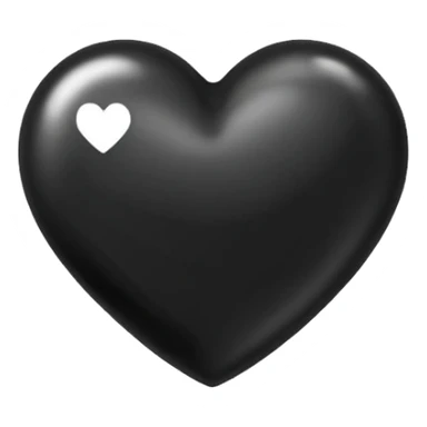 I black heart that says “obsessed” sticker