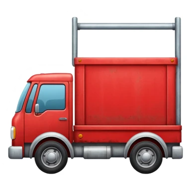 Moving truck or dolly
 sticker