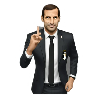 allegri， Juventus， italy sticker