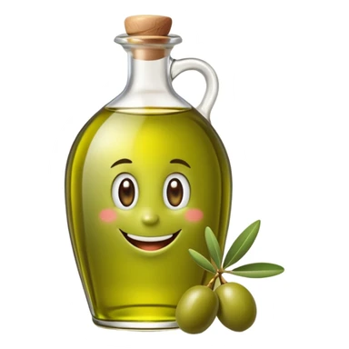 an olive oil label that says "olive your tools in one place" and has a nice animated olive. it should pop in color sticker