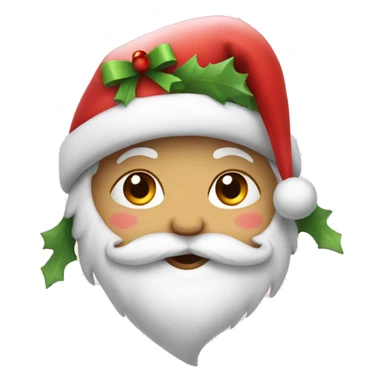 Cute Christmas heart  sticker