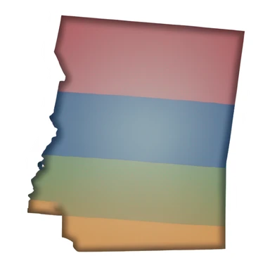 state of california outline  sticker