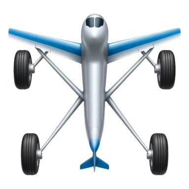generate realistic airplane landing gear sticker