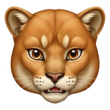 Cougar animal  sticker