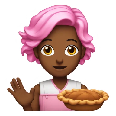 Pink thanksgiving  sticker