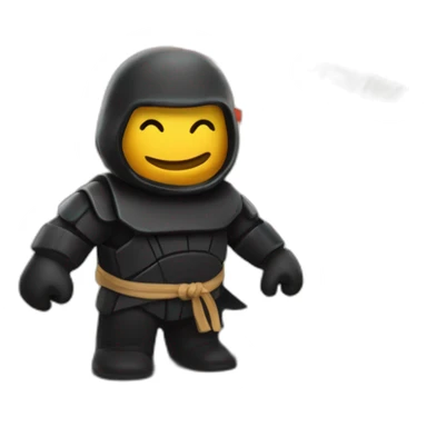 Tortu ninja entrain de manger McDonald's sticker