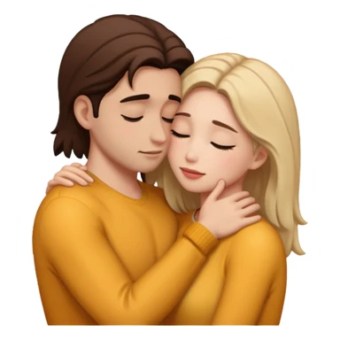 intimate moment between lovers sticker