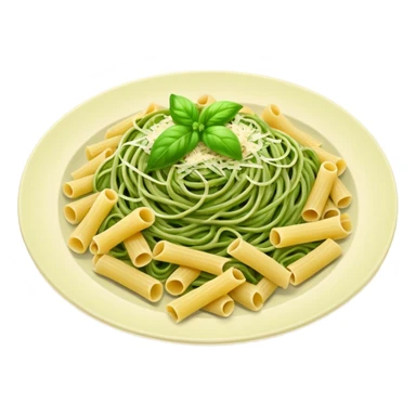 Pesto pasta sticker