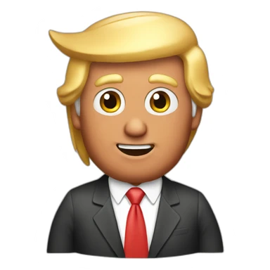 trump-riding-sausage sticker