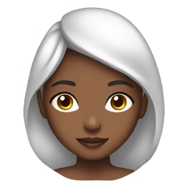 Girl skincare sticker