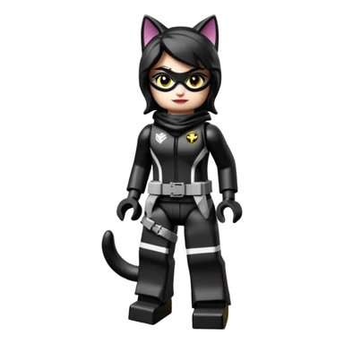 Lego Cat woman Stealthy desert Rock climbing Snow planet dark scary sporty police off road interceptor humvee camper  sticker