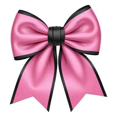 pink bow and camera sticker