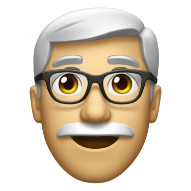 Diente con lentes sticker