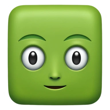 haceme un sprunki con cuerpo cuadrado  fino sticker