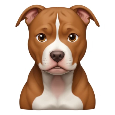 perro pitbull sticker