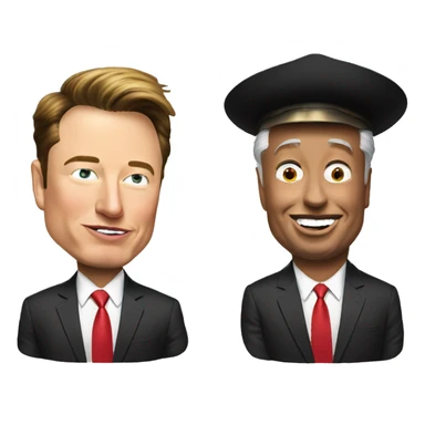 Elon Musk on Trumps back sticker