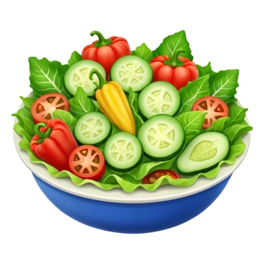 vegetarian green salad sticker