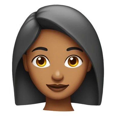 Indian woman with bindi sticker