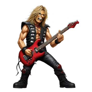 Iron Maiden adrian smith jackson sticker