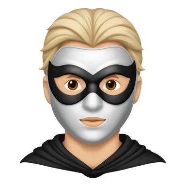 masked man sticker