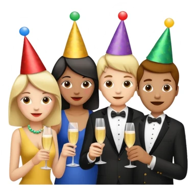 jour de l'an sticker